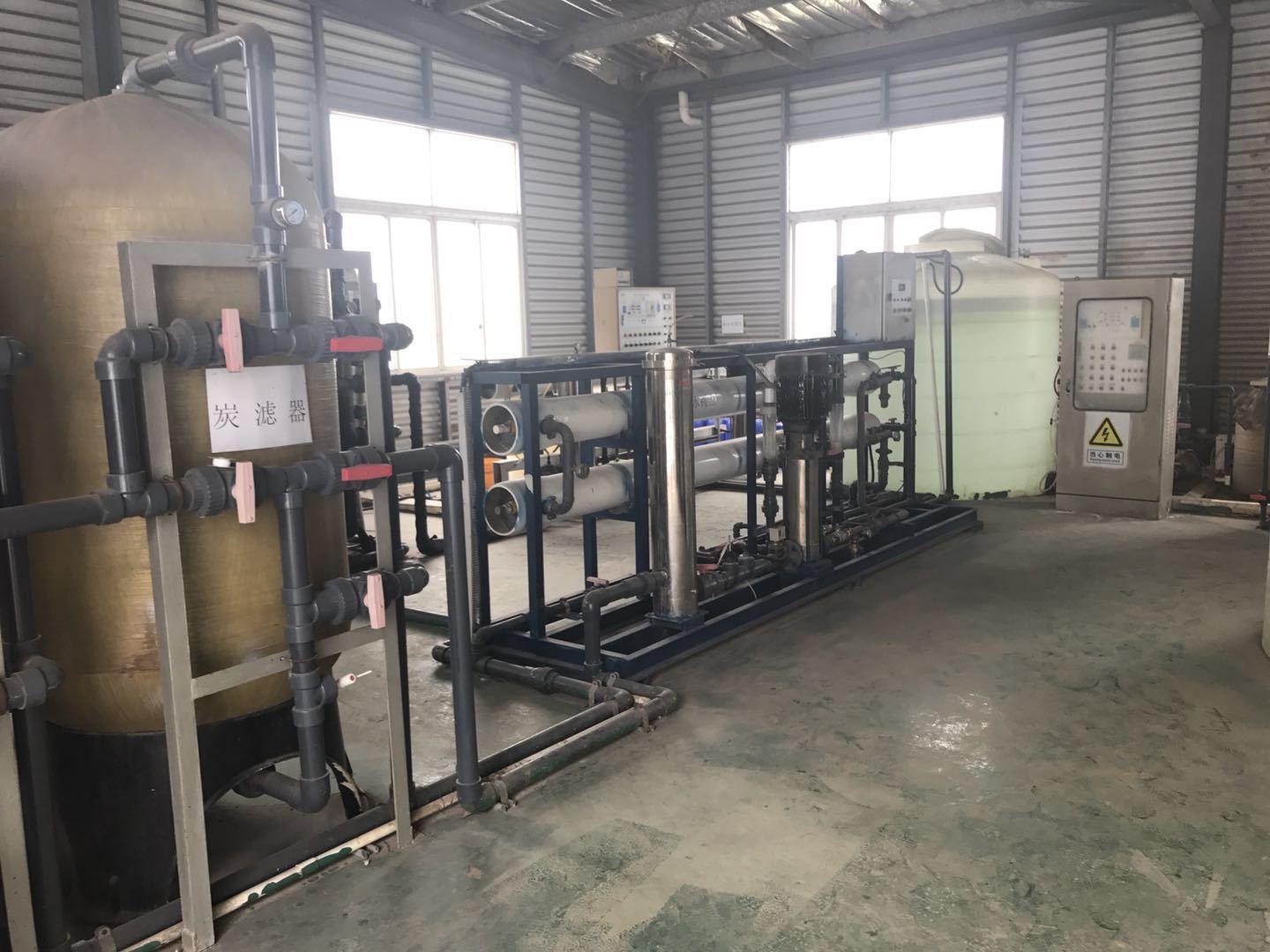 電鍍廠小型一體化純水設備 電鍍廠小型一體化純水設備